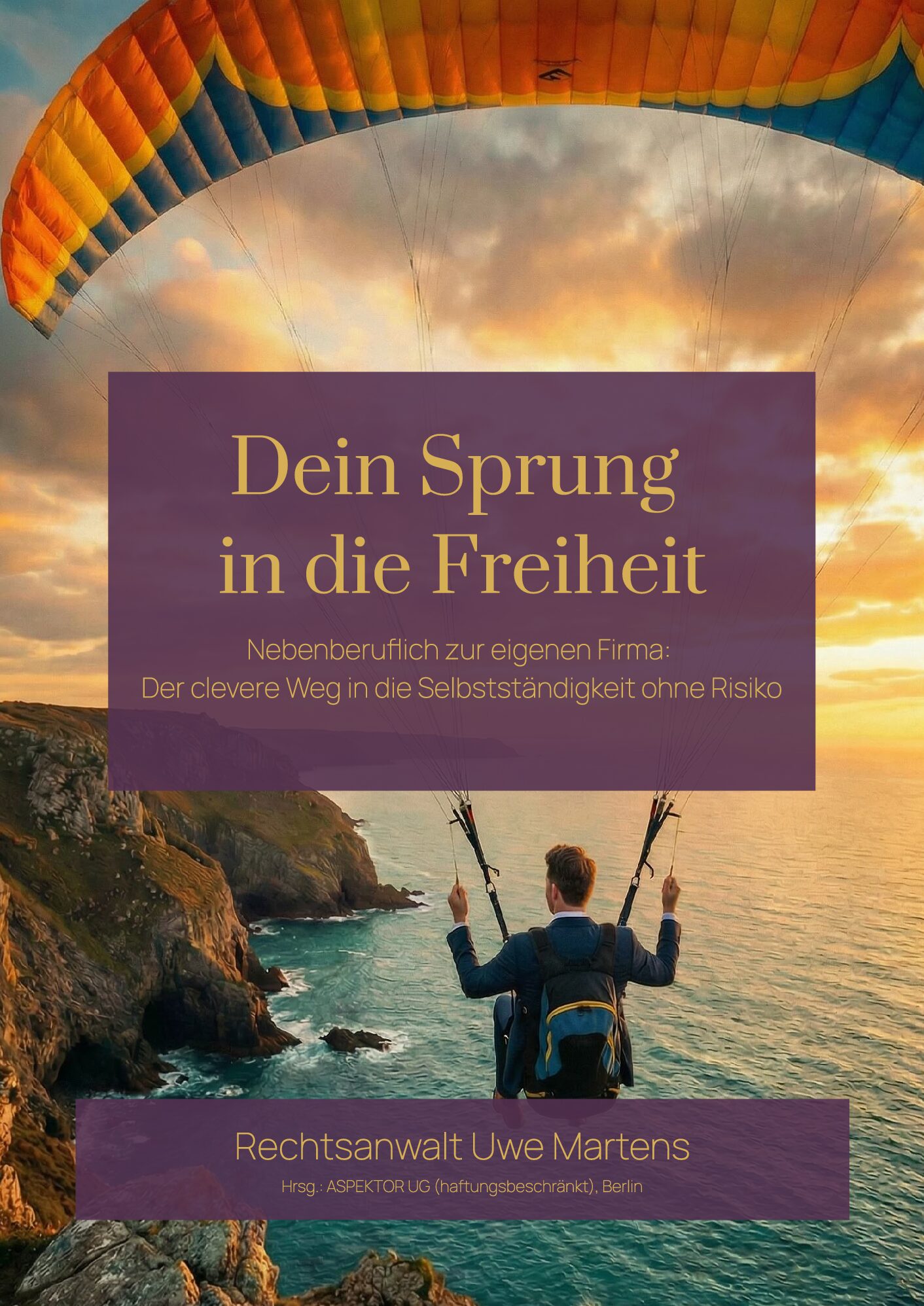 E-Book. Dein Sprung in die Freiheit. Nebenberuflich zur eigenen Firma:  Der clevere Weg in die Selbstständigkeit ohne Risiko
